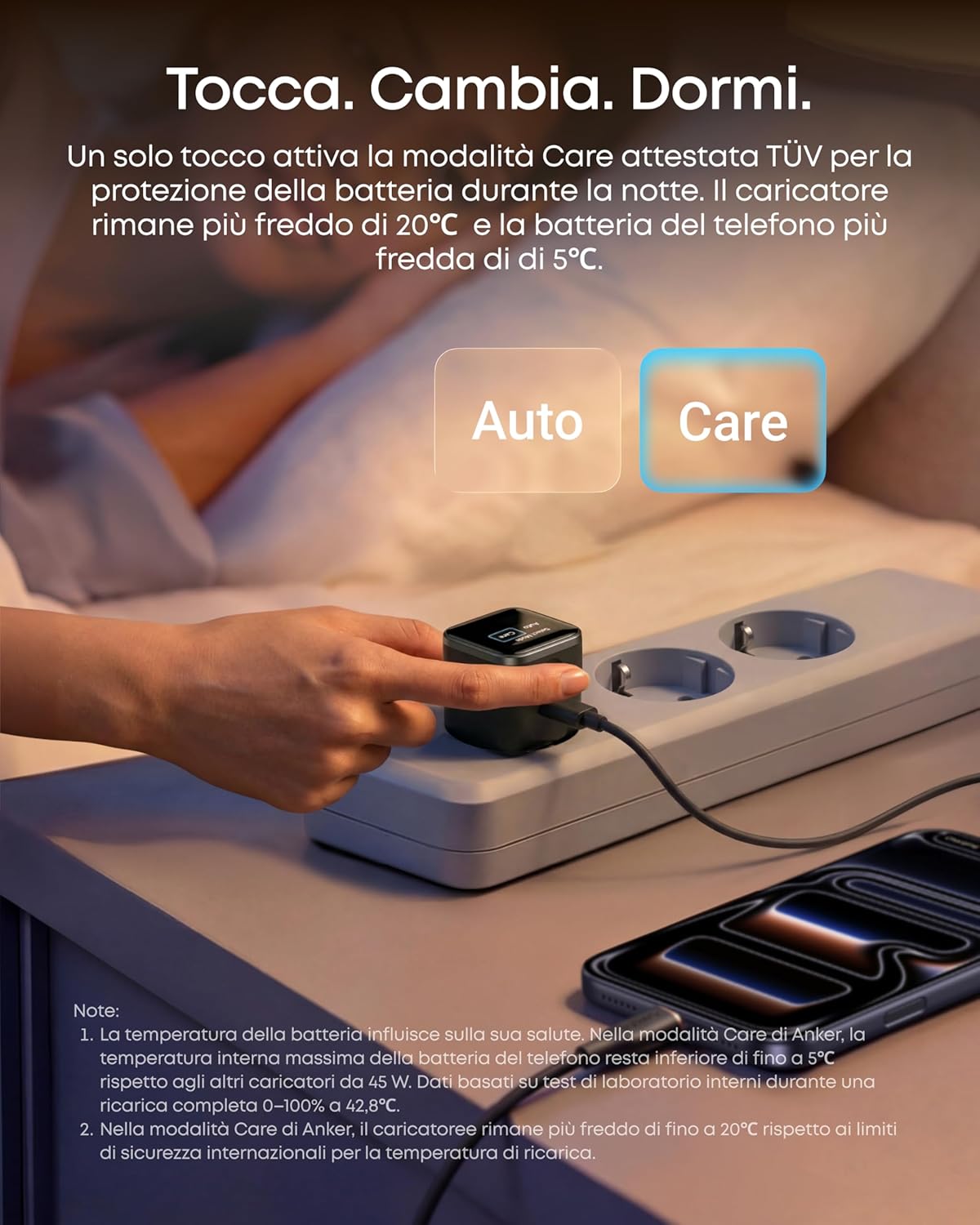 Anker Nano Caricatore (45W, Smart Display)