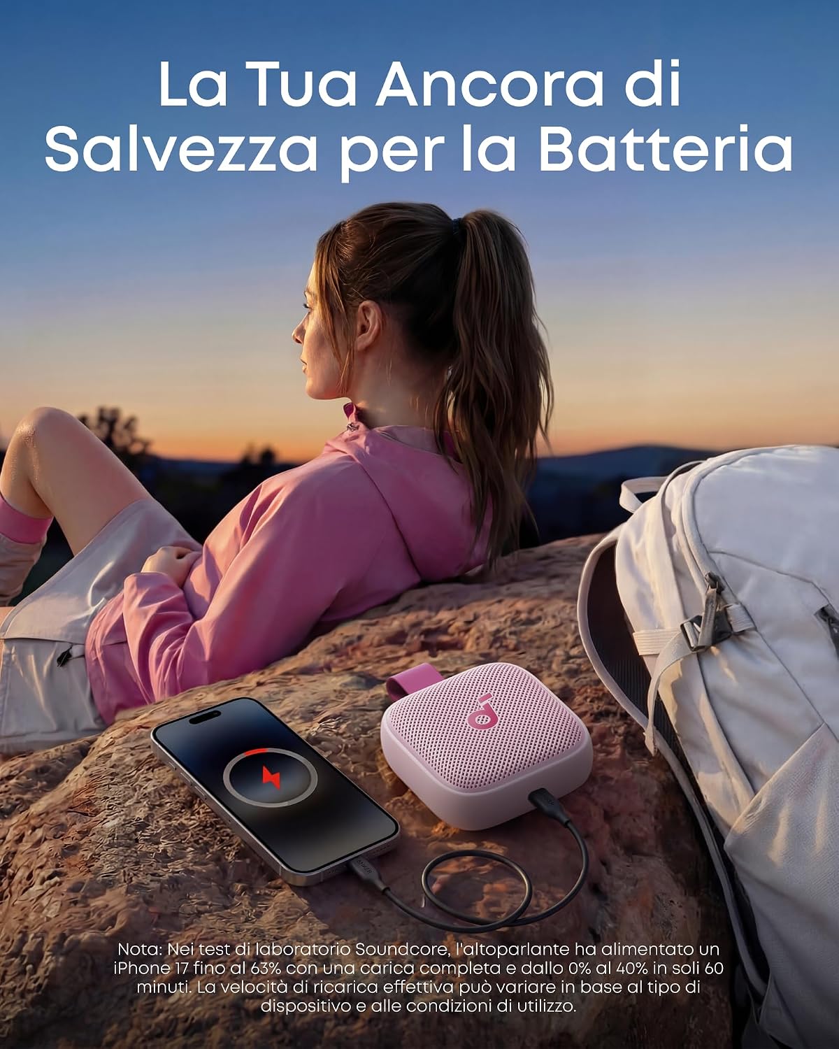 soundcore Boom Go 3i – Cassa Bluetooth portatile 15 W IP68