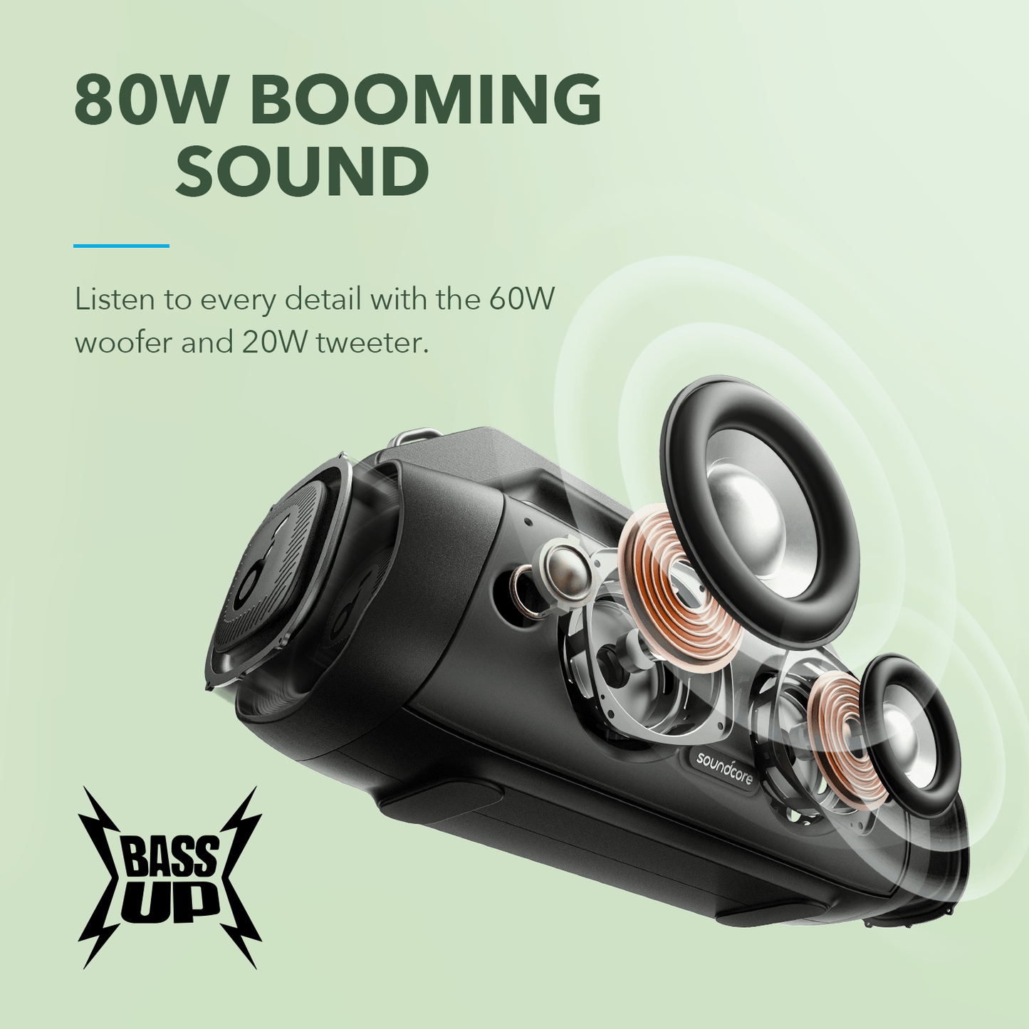soundcore Motion Boom Plus | Altoparlante portatile per esterni