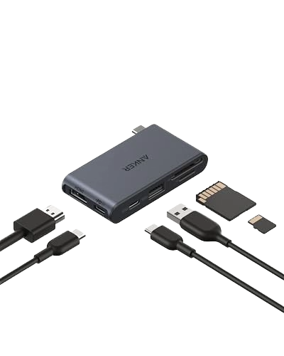 Anker Nano USB-C Hub (6-in-1, 5Gbps)