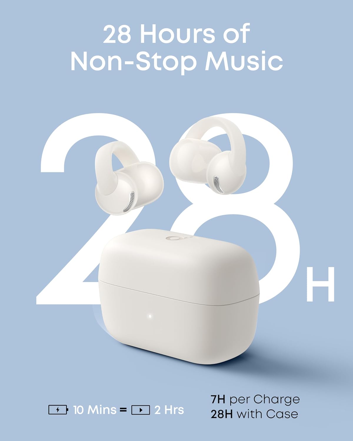 soundcore C50i | Auricolari open‑ear con bassi potenti