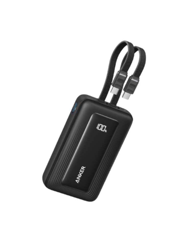 Anker Zolo Powerbank (10000mAh, con doppio cavo USB-C integrato)