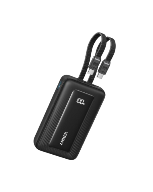 Anker Zolo Powerbank (10000mAh, con doppio cavo USB-C integrato)