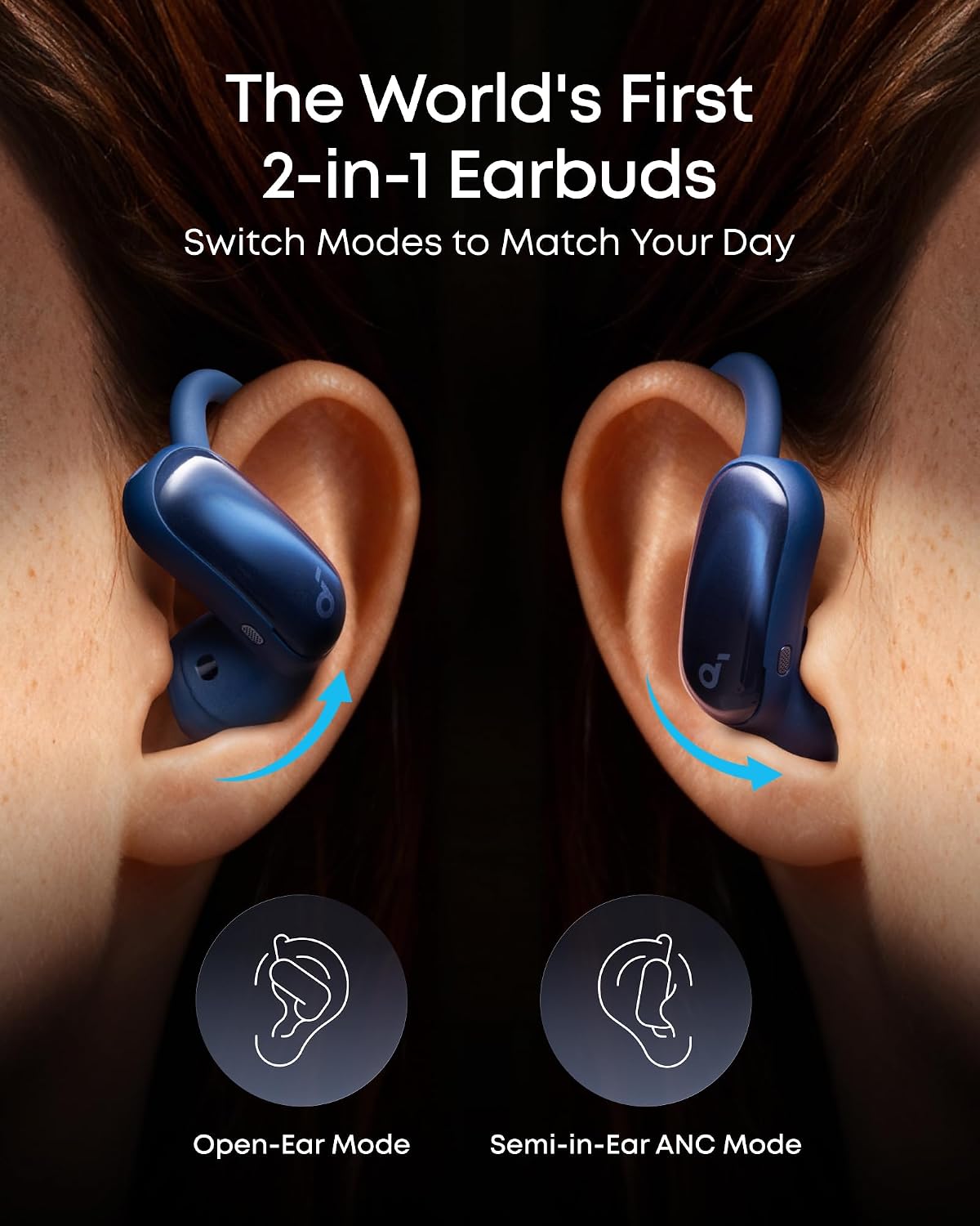 soundcore AeroFit 2 Pro｜Auricolari Semi‑Open‑Ear per ogni situazione