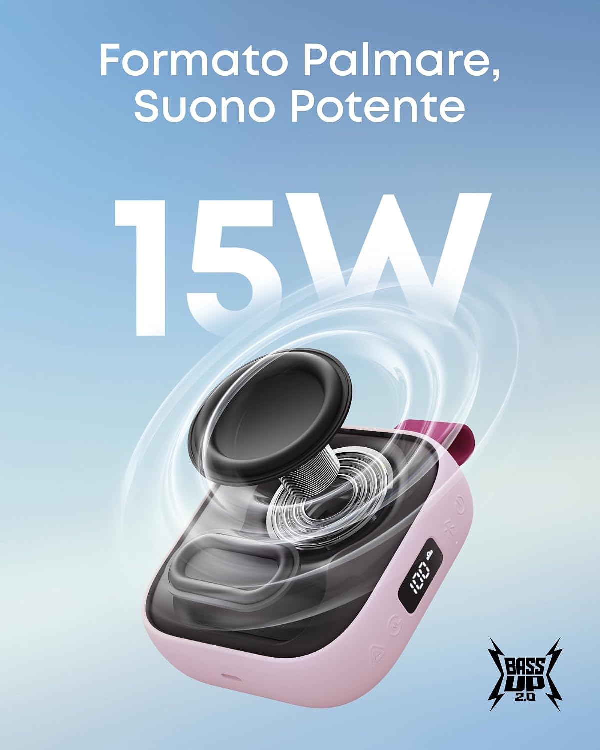 soundcore Boom Go 3i – Cassa Bluetooth portatile 15 W IP68