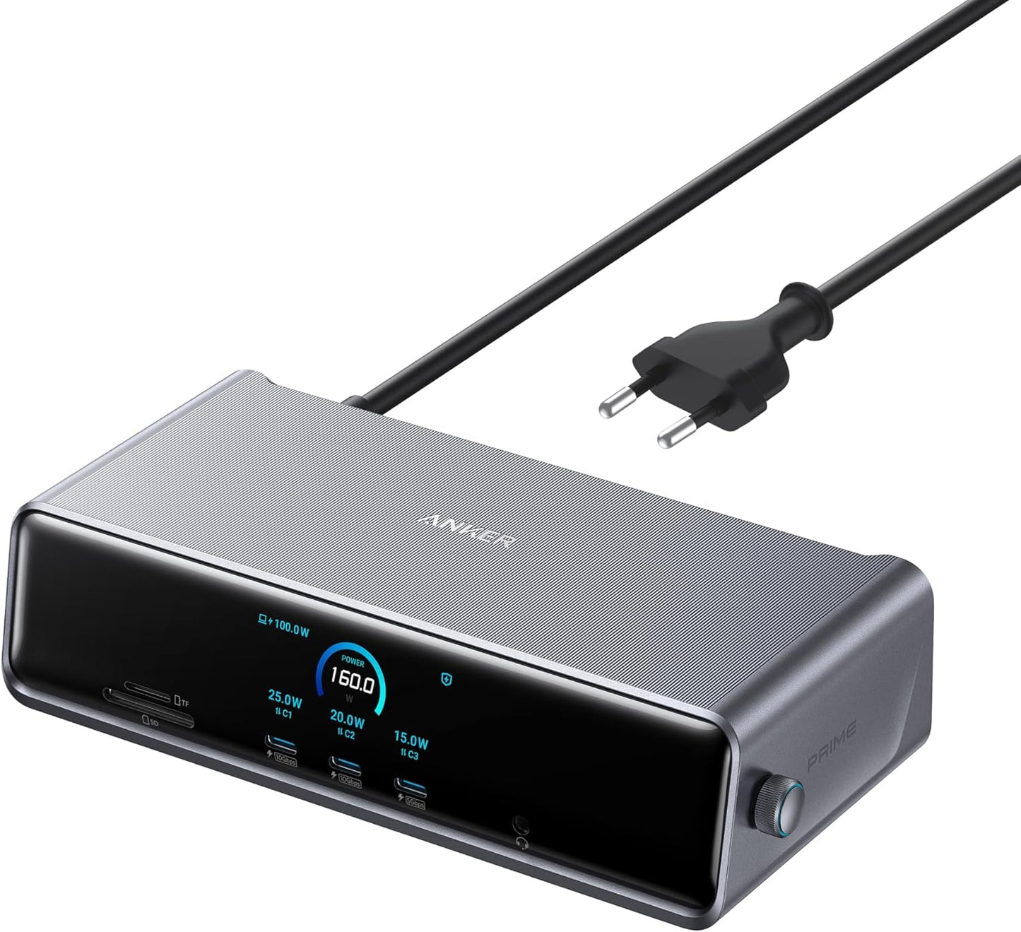 Anker Prime Docking Station(14-in-1, Tre schermi, Link Display)