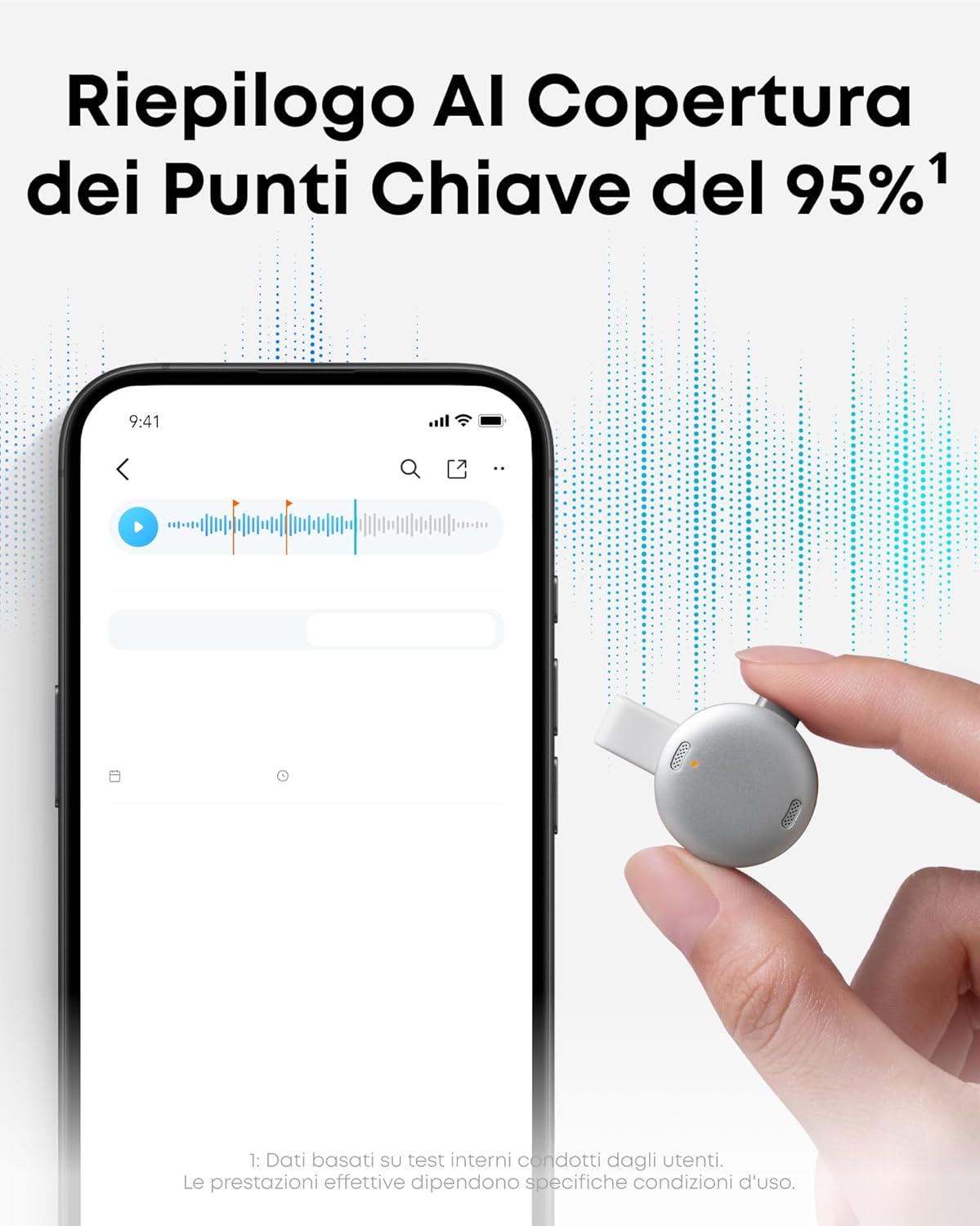 soundcore Work | Registratore vocale AI tascabile