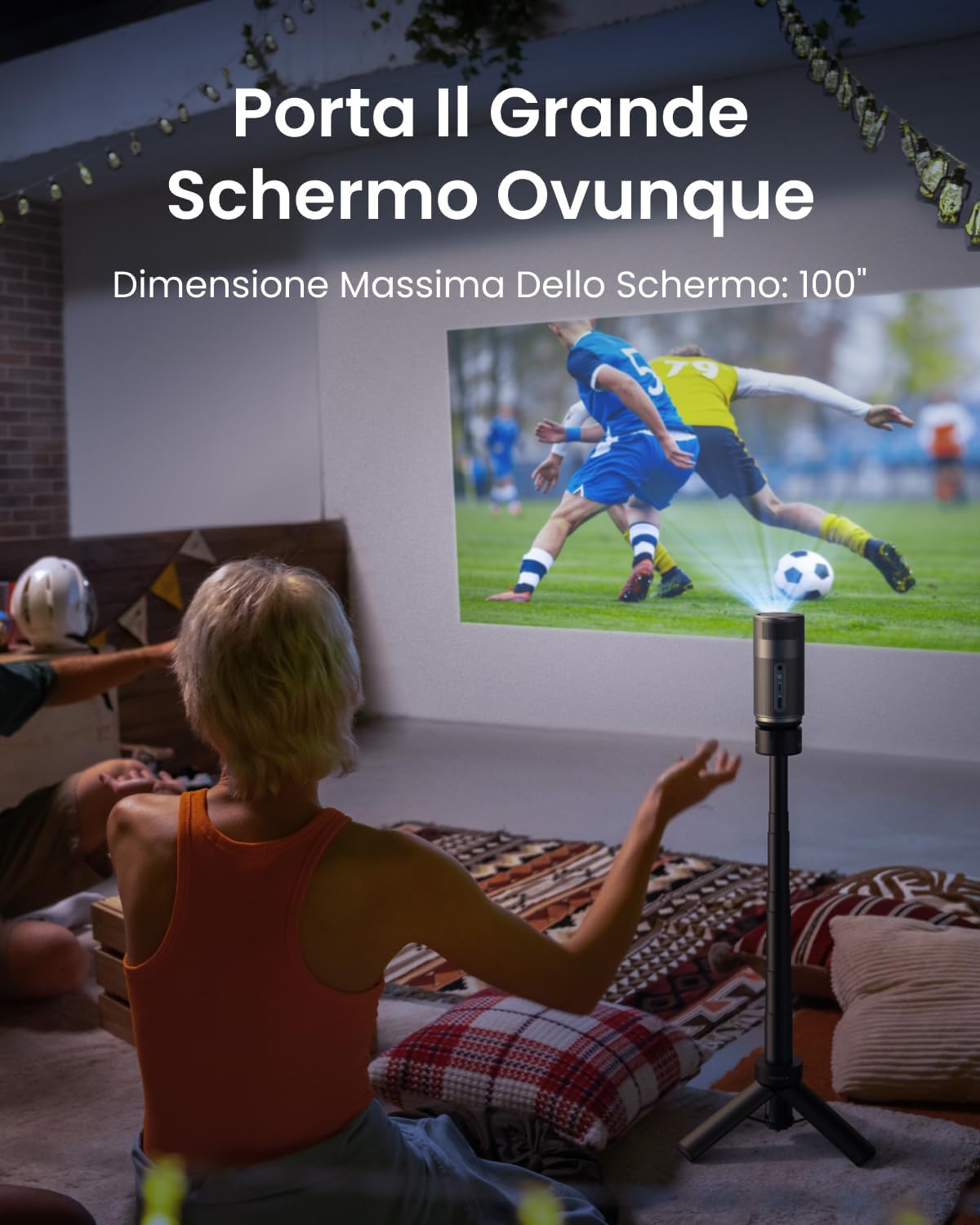 Capsule Air | Il più piccolo proiettore Google TV al mondo