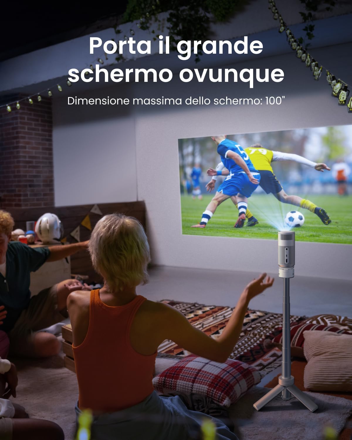 Capsule Air | Il più piccolo proiettore Google TV al mondo