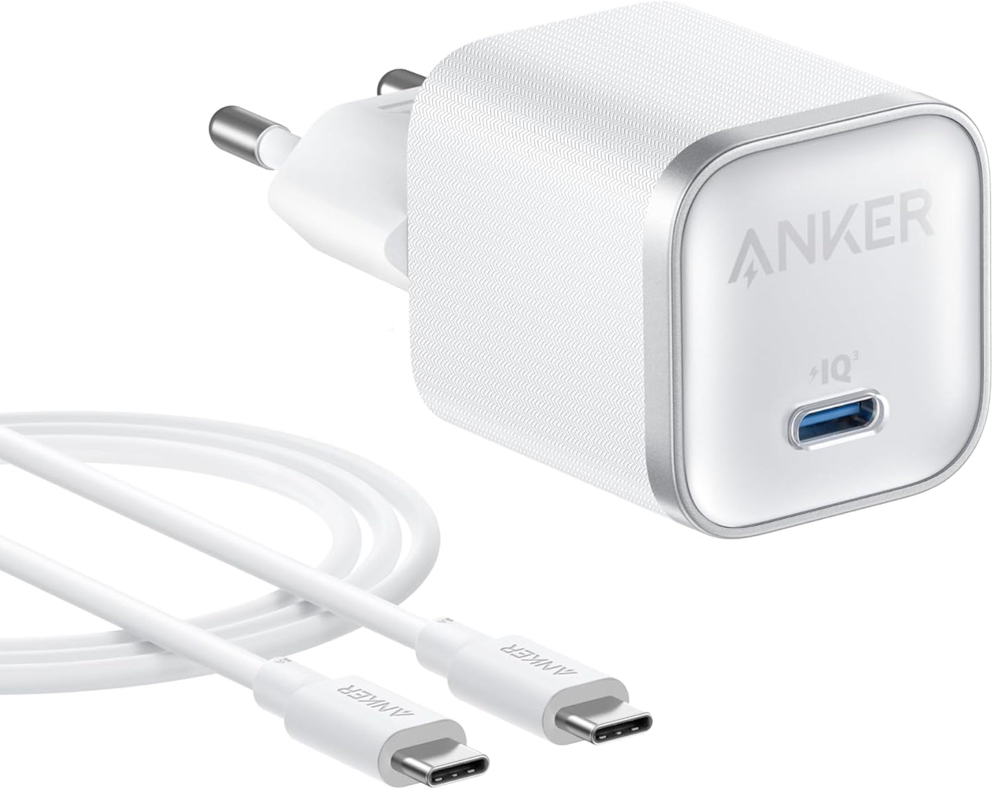 Anker Nano Caricatore (45W, con Cavo USB-C da 180 cm)