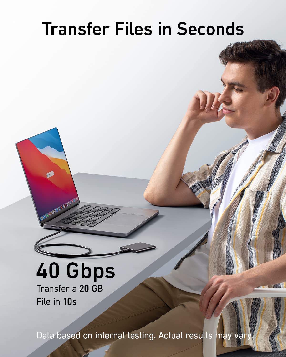 Anker 515 Cavo USB‑C a USB‑C (USB 4, 100cm)