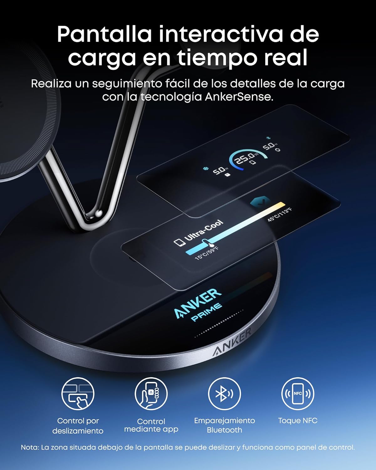 Anker Prima Stazione di Ricarica Wireless(Supporto 3 in 1)