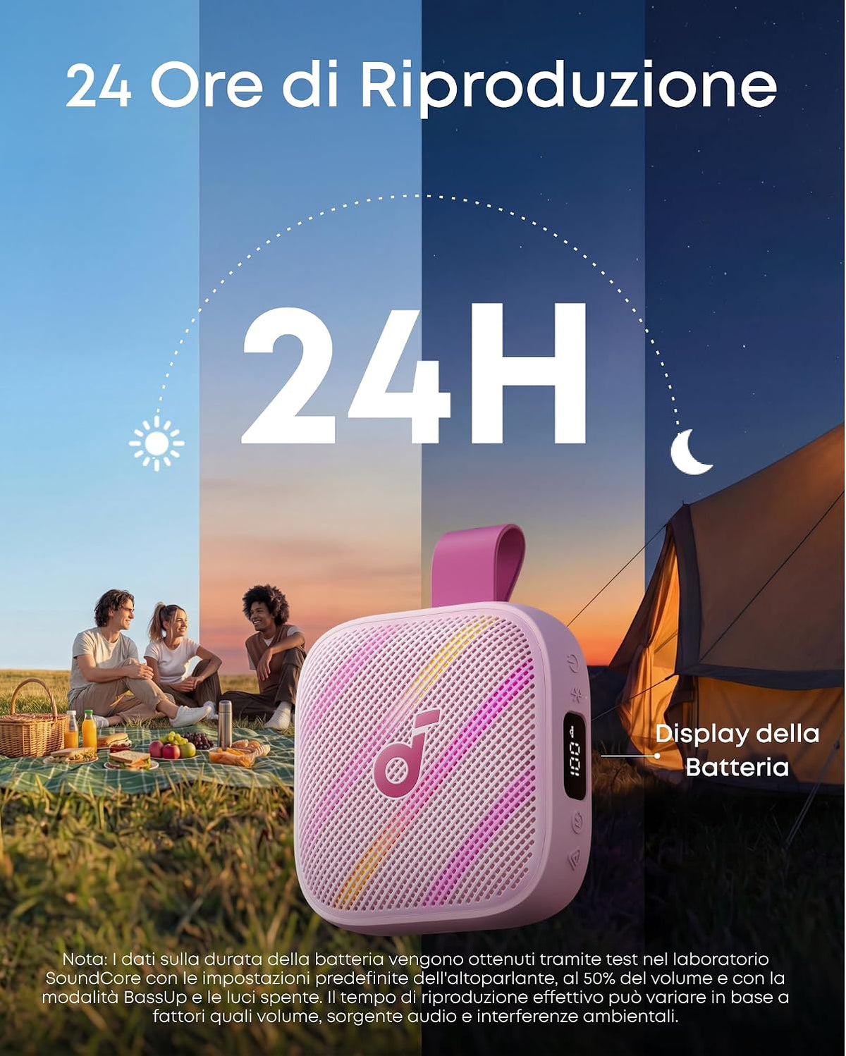 soundcore Boom Go 3i – Cassa Bluetooth portatile 15 W IP68