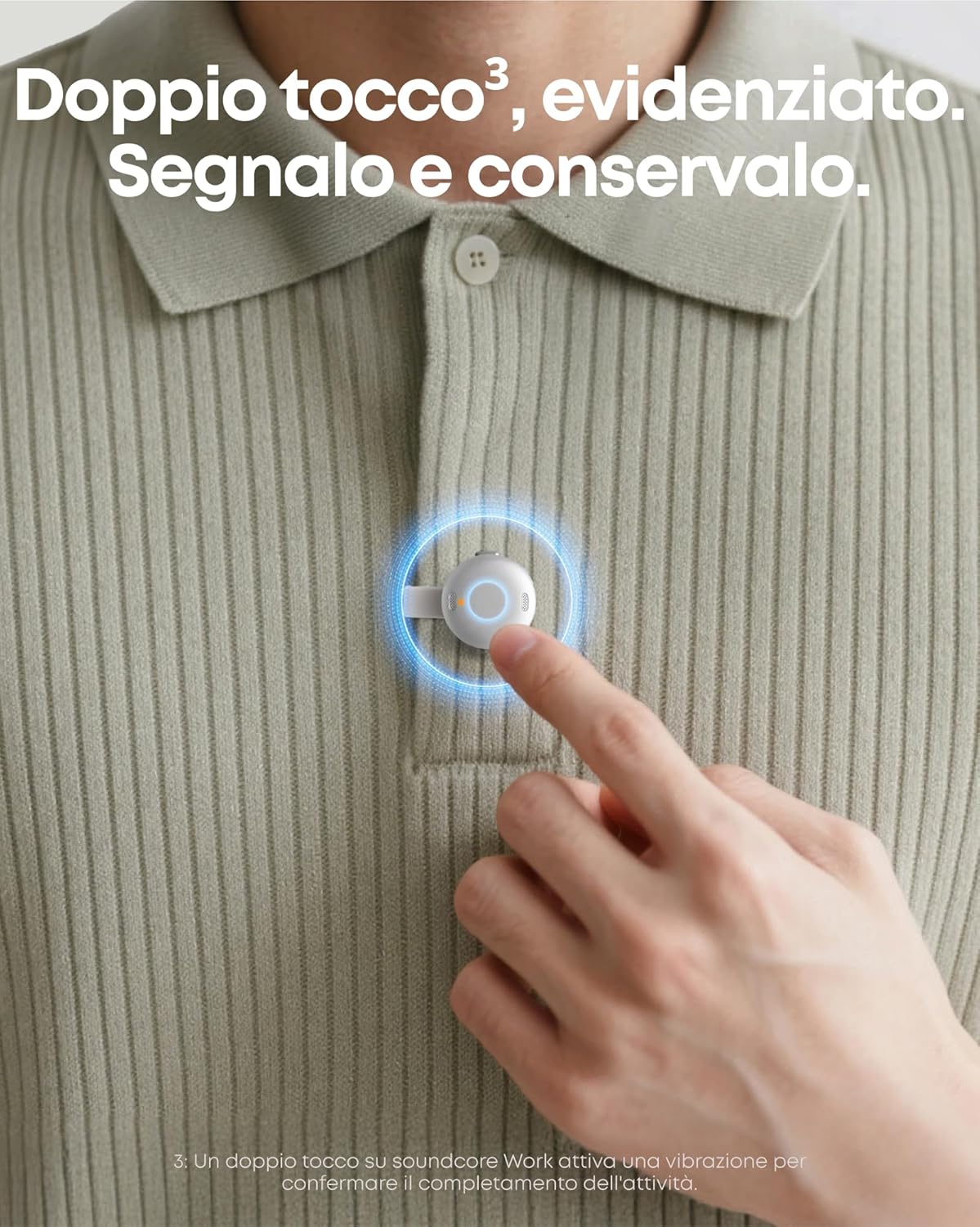 soundcore Work | Registratore vocale AI tascabile