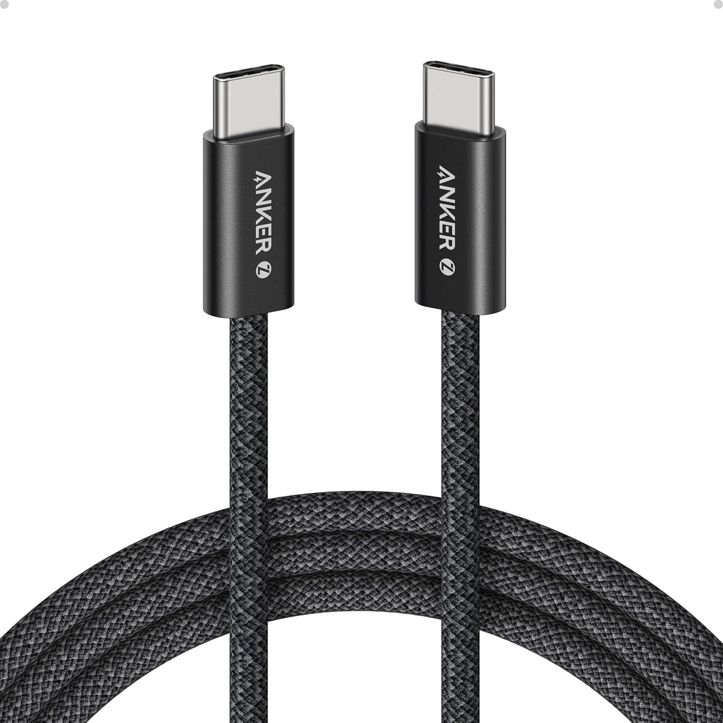 Anker Cavo da USB-C a USB-C, 240W Ricarica Rapida
