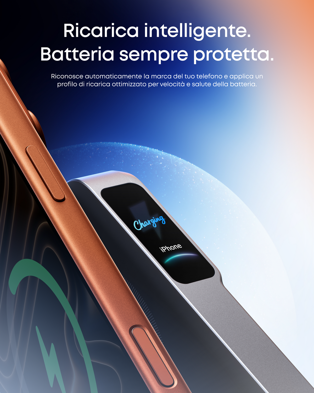 Anker MagGo Power Bank 2 Pro (MagSafe portatile da 10.000 mAh)