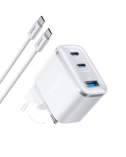 Anker Nano Caricatore (70 W, 3 Porte)