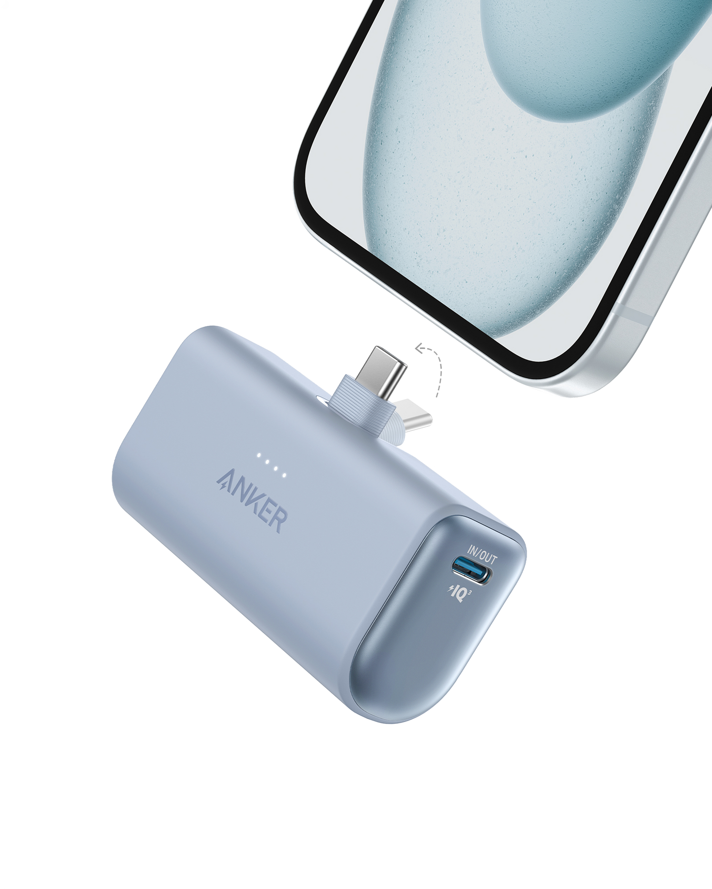 soundcore Liberty 5 Pro | Auricolari con cancellazione +Anker Nano Power Bank (22,5 W, connettore USB-C integrato)
