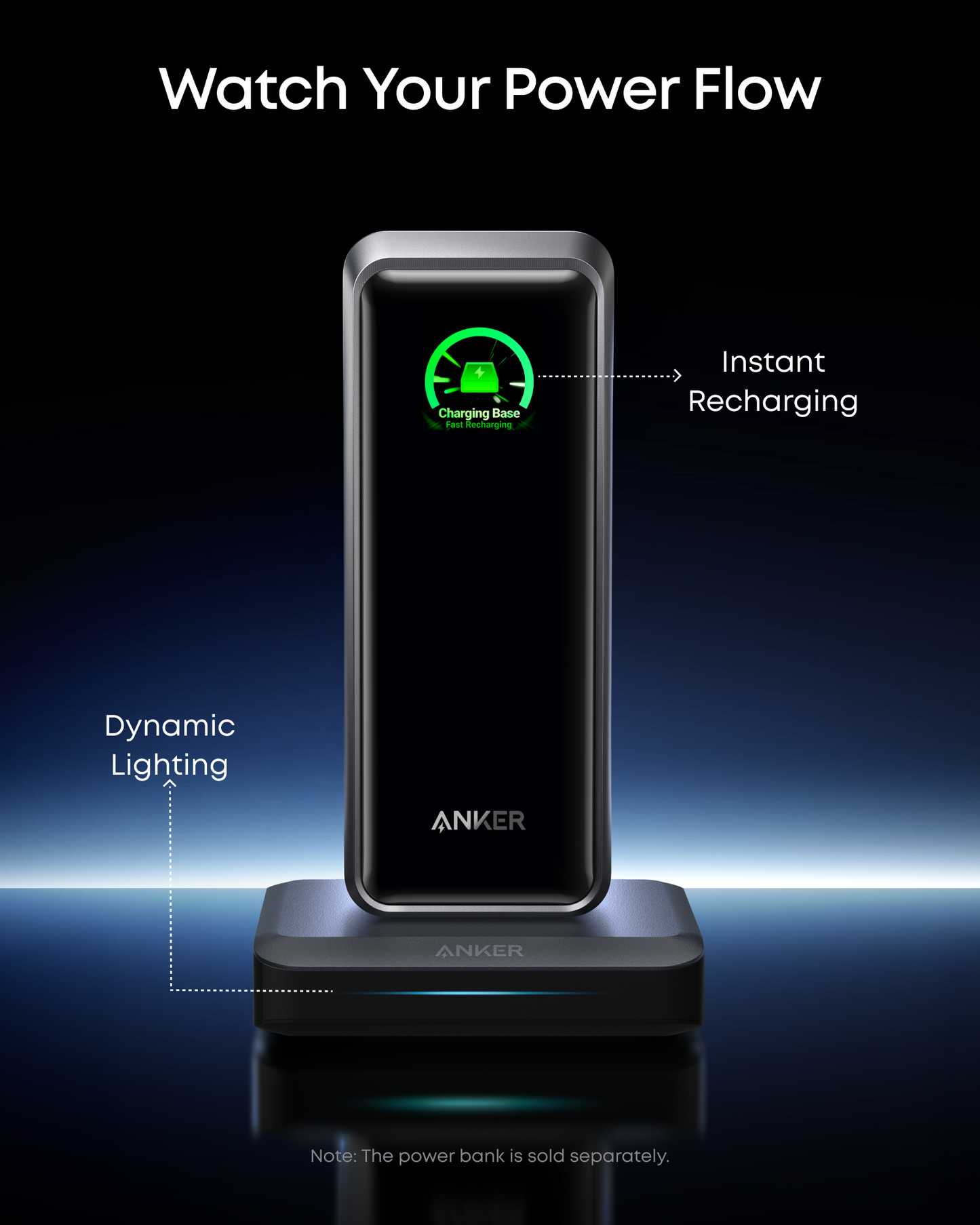 Anker Prime Base di ricarica (150 W, 3 porte)