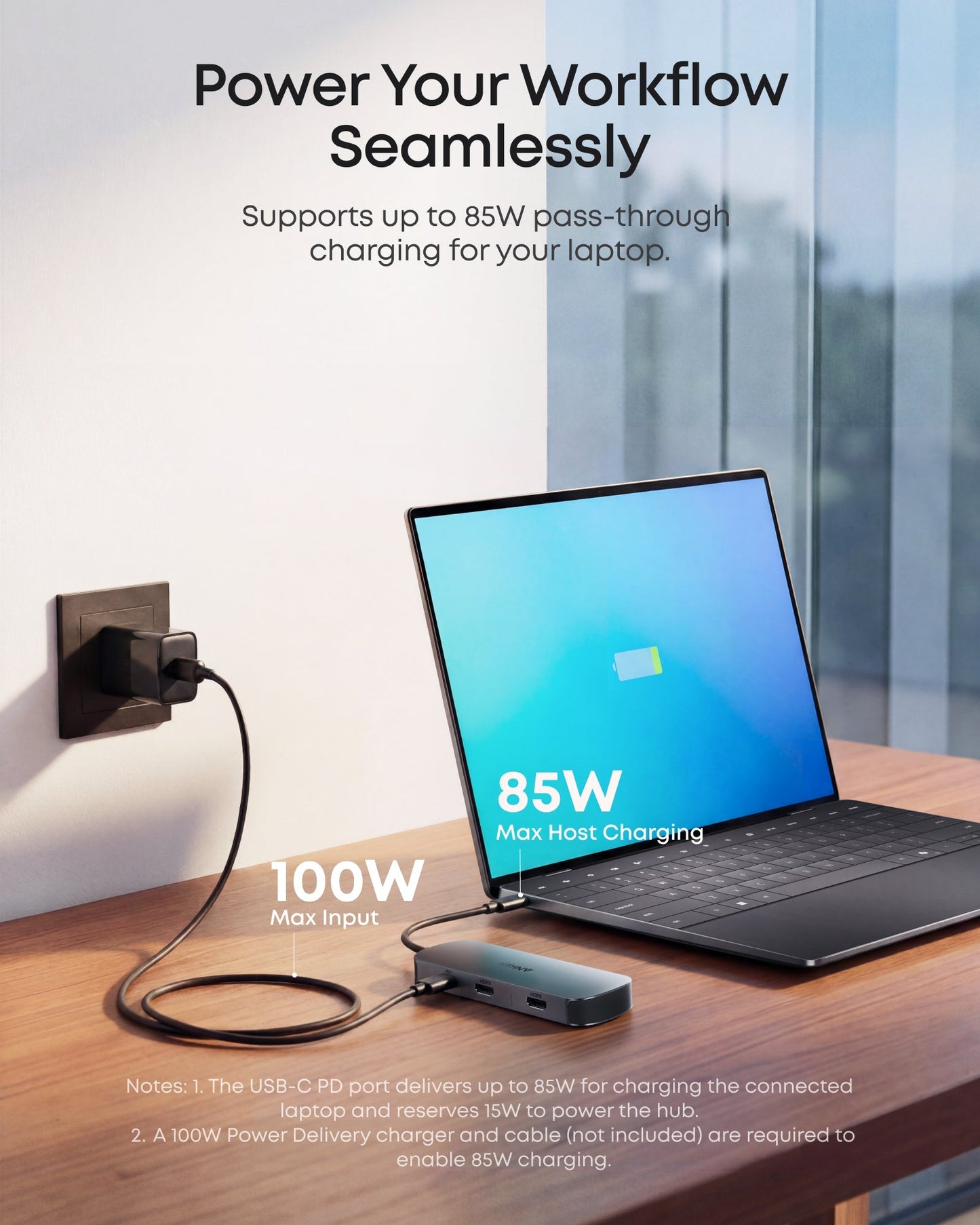 Anker Nano USB-C Hub (8 in 1, doppio display)