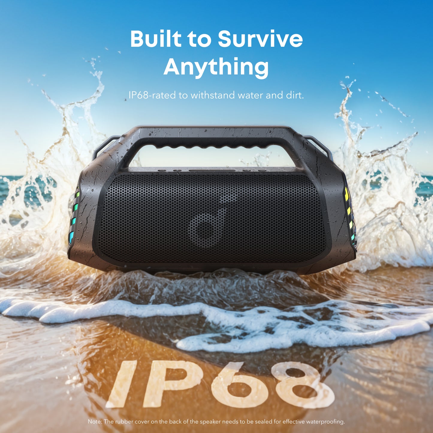 soundcore Boom 2 Pro | Bassi ultra-profondi per avventure all'aria aperta