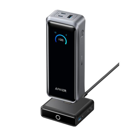 Anker Prime Powerbank  (26K, 300W)+Base di ricarica Anker da 100 W per Anker Prime Power Bank