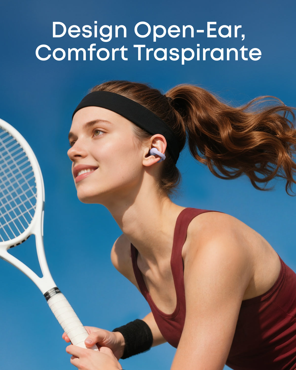 soundcore C50i | Auricolari open‑ear con bassi potenti