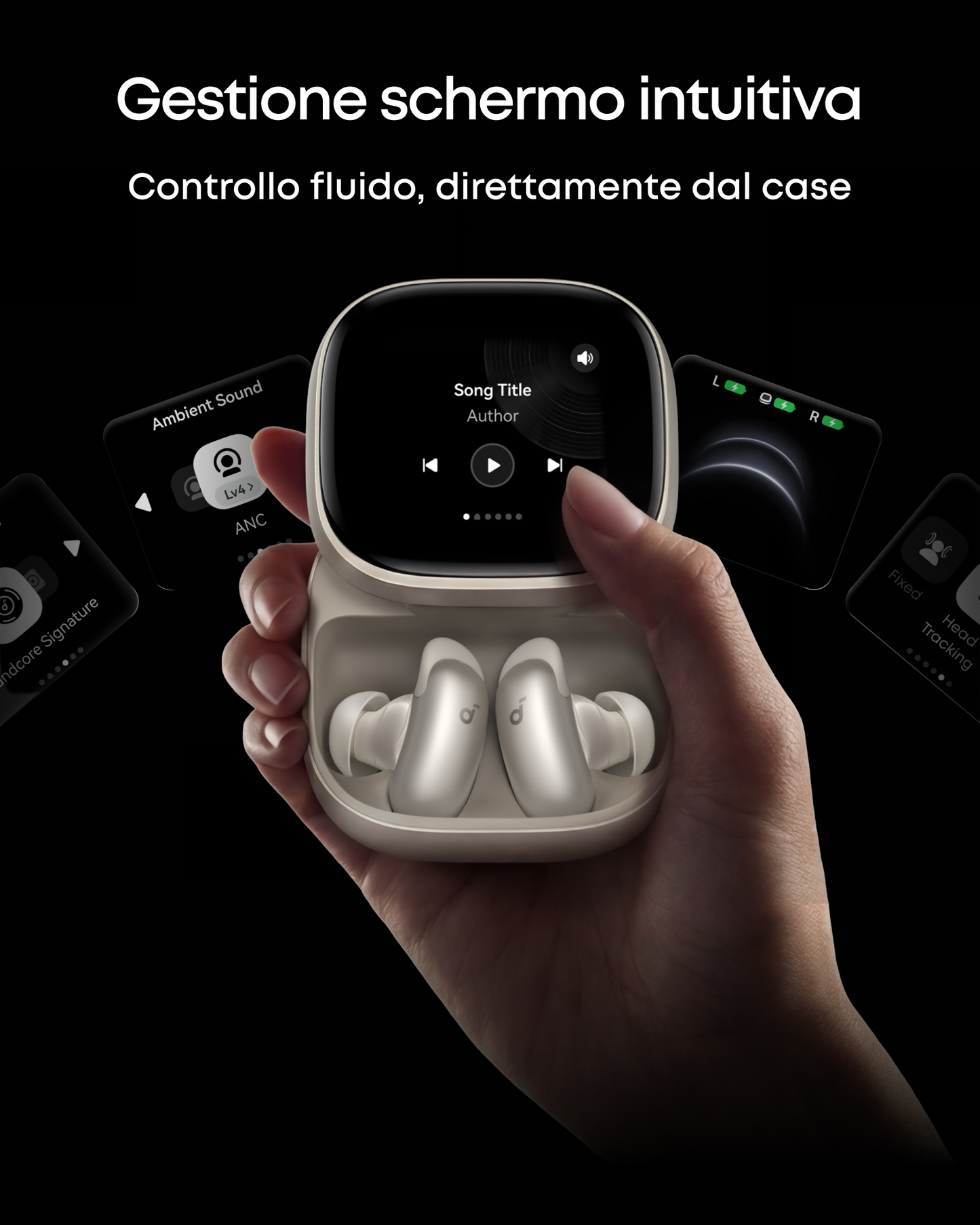 soundcore Liberty 5 Pro Max | Auricolari con Registrazione AI e Custodia Smart+Anker Nano Power Bank (22,5 W, connettore USB-C integrato)