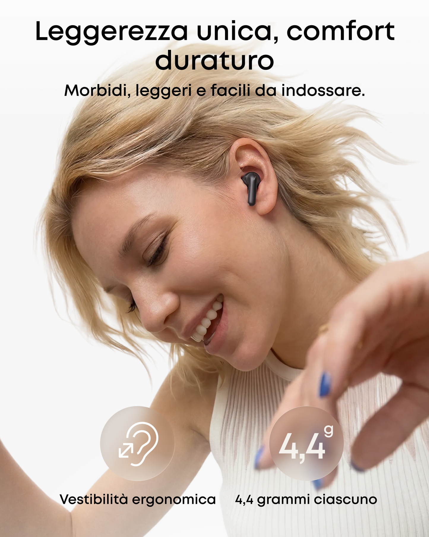 soundcore P42i | Auricolari True Wireless con ANC adattivo
