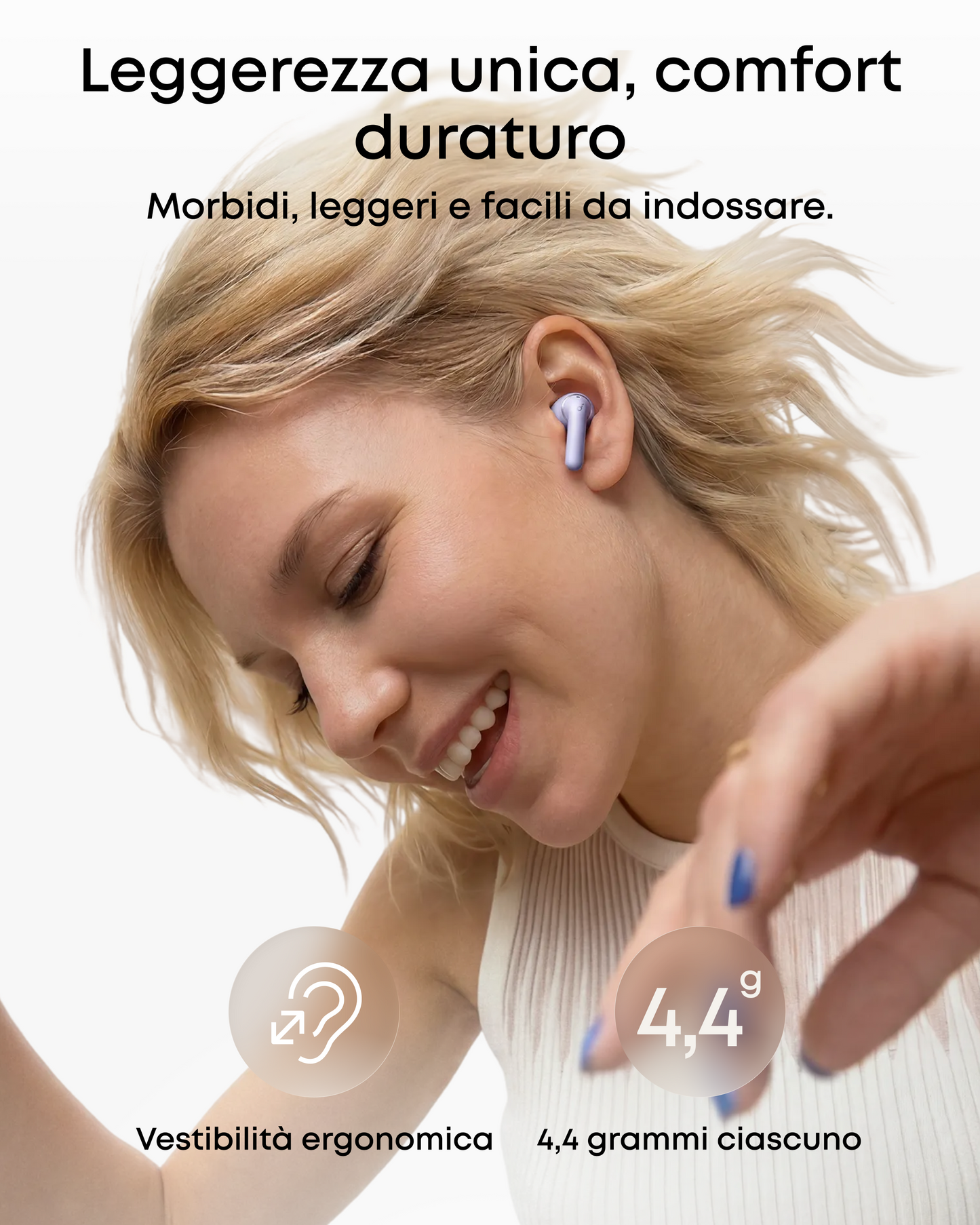 soundcore P42i | Auricolari True Wireless con ANC adattivo