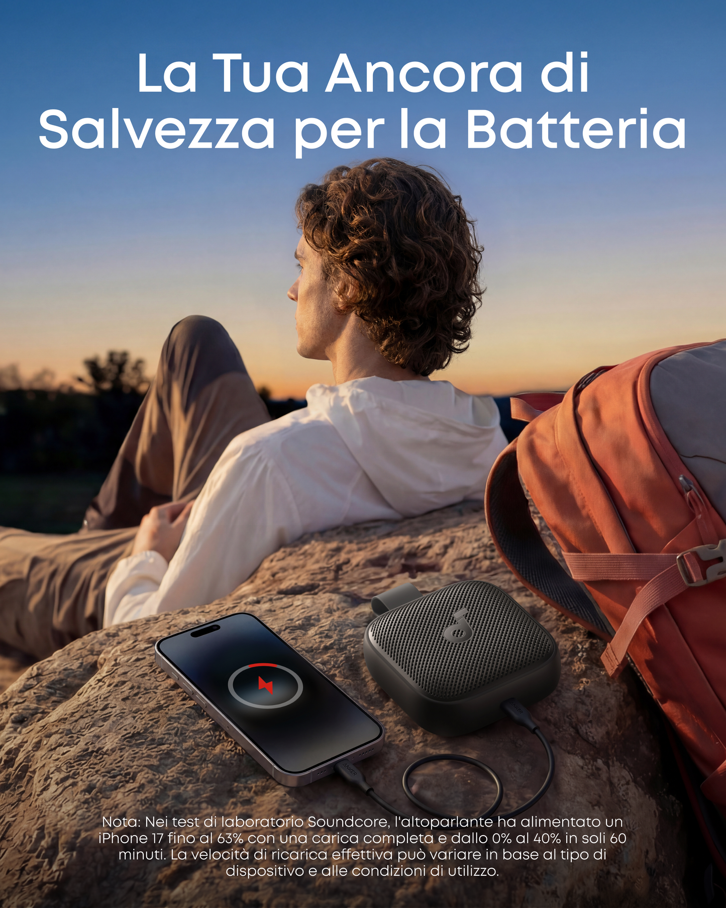 soundcore Boom Go 3i – Cassa Bluetooth portatile 15 W IP68
