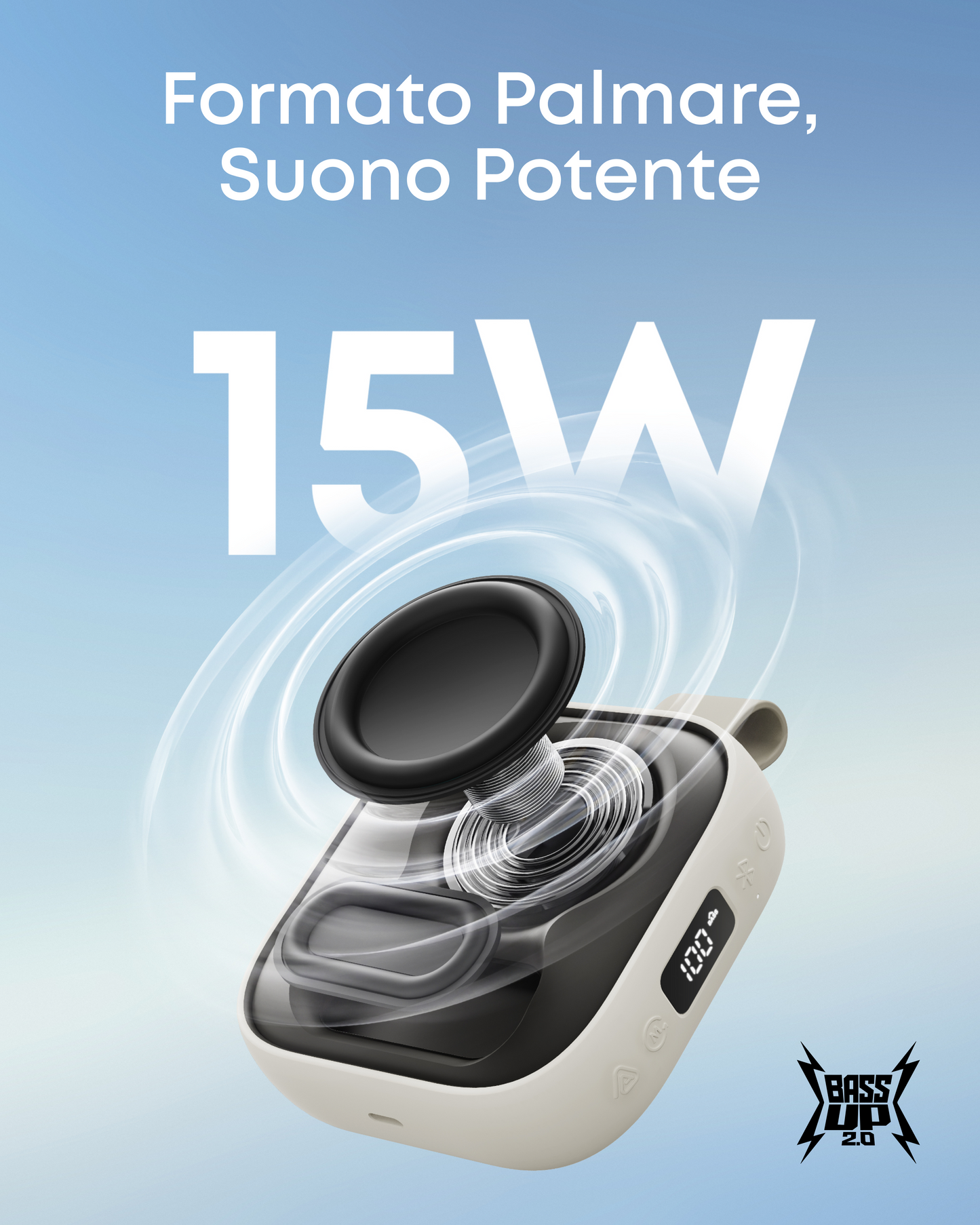 soundcore Boom Go 3i – Cassa Bluetooth portatile 15 W IP68