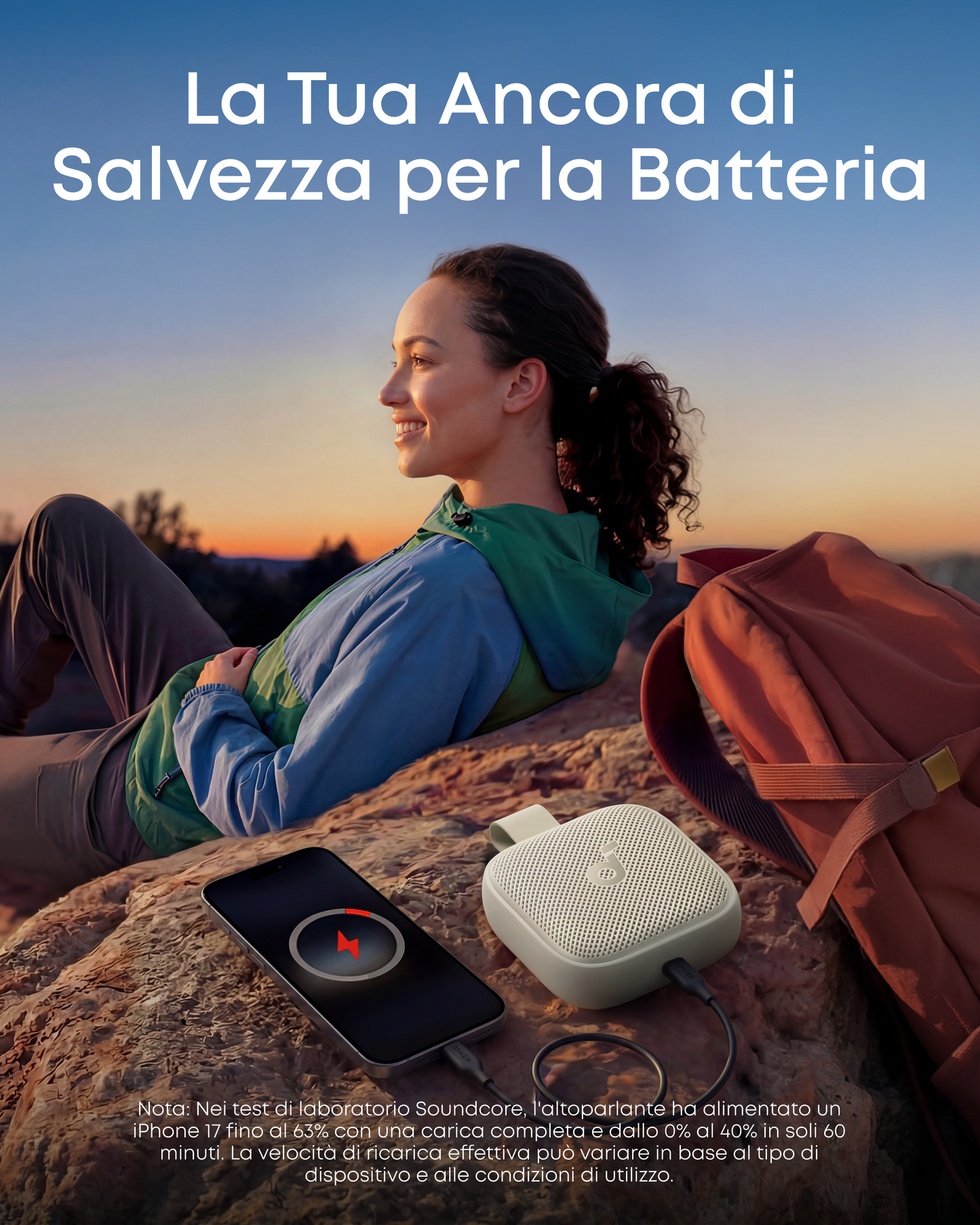 soundcore Boom Go 3i – Cassa Bluetooth portatile 15 W IP68