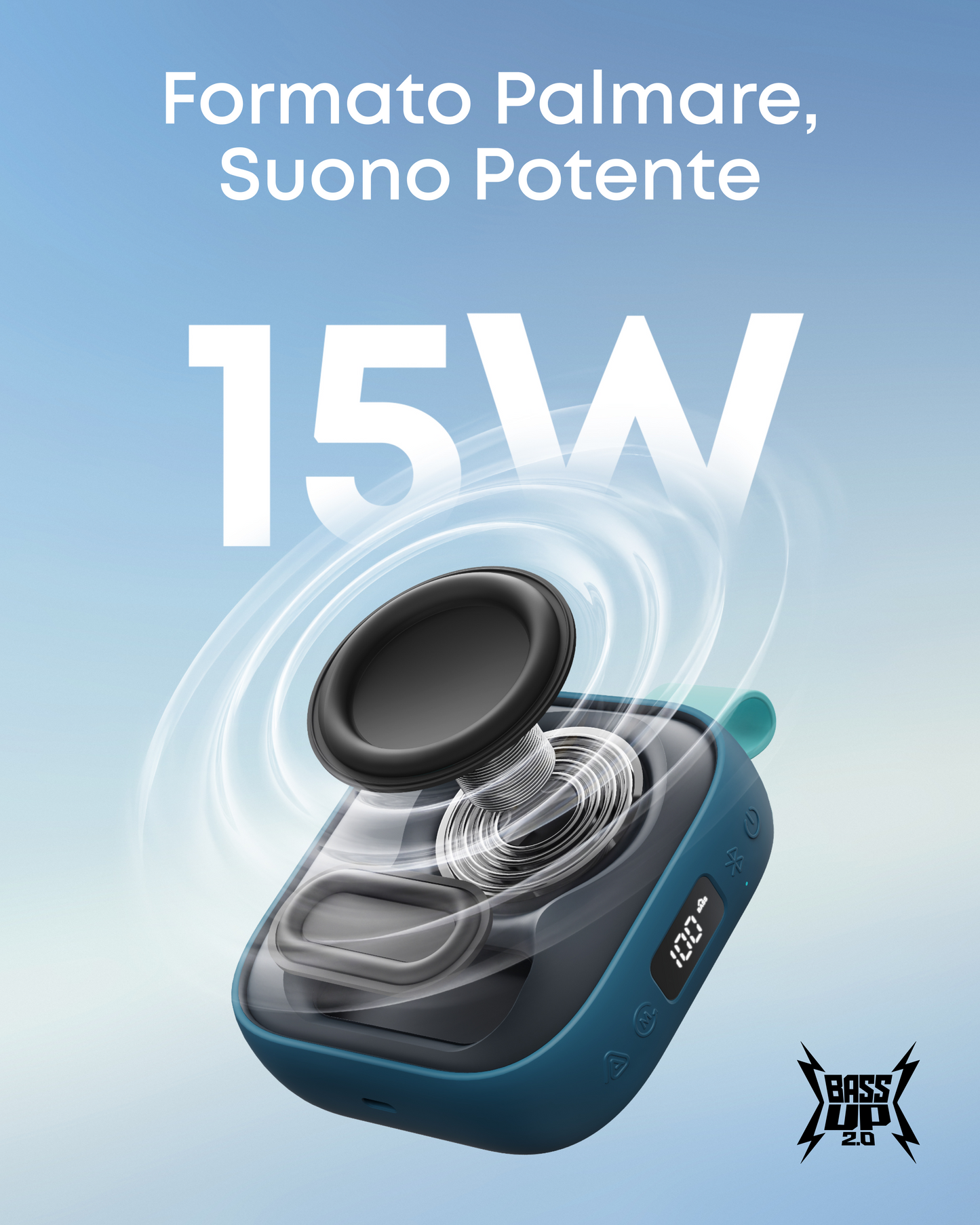 soundcore Boom Go 3i – Cassa Bluetooth portatile 15 W IP68