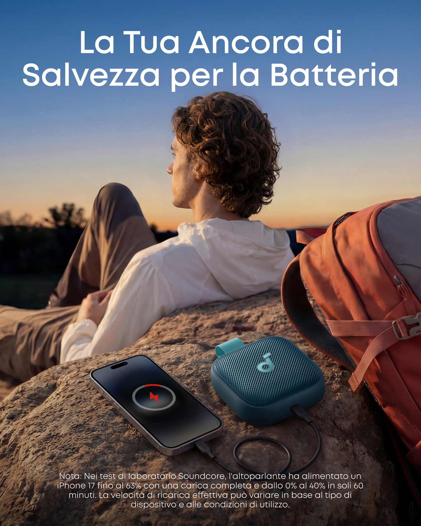 soundcore Boom Go 3i – Cassa Bluetooth portatile 15 W IP68