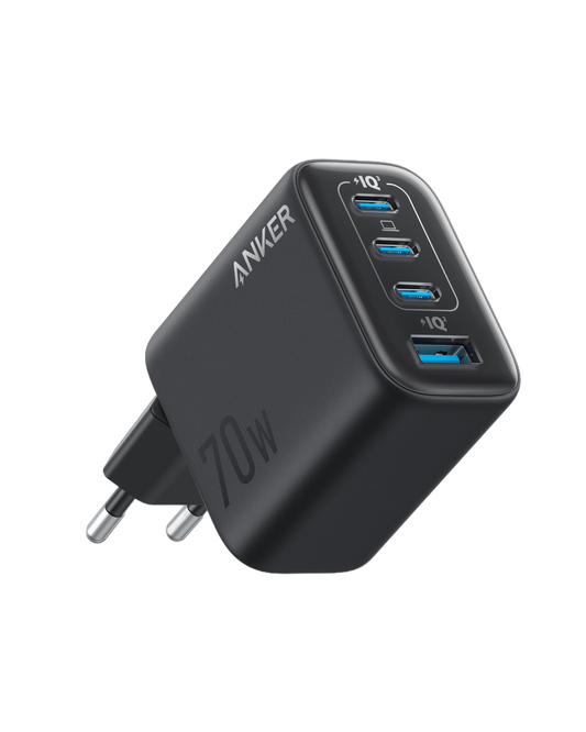 Anker Zolo Caricatore (70 W, 4 porte, PD 3.0)