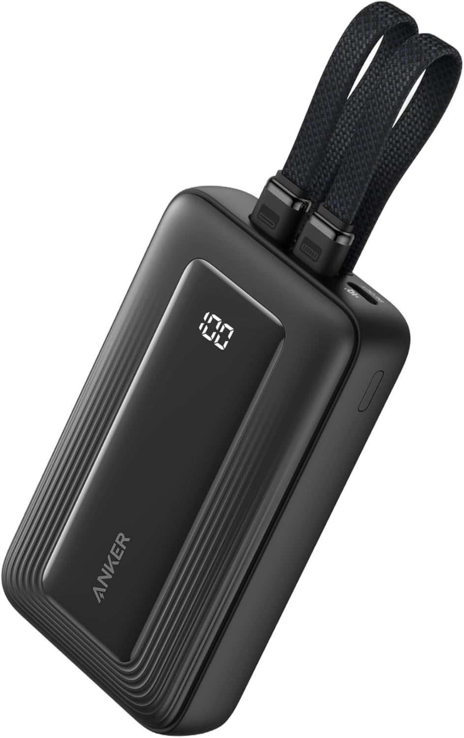 Anker Zolo Powerbank (10000mAh, con doppio cavo USB-C integrato)