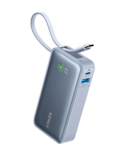 Anker Nano Power Bank (30 W, cavo USB-C integrato)
